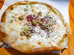 Pizza al roquefort