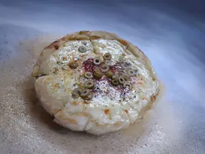 Pizza con verduras