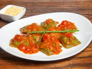 Raviolones de verdura