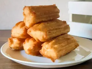 12 Churros Simples Azucarados