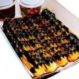 Churroscon salsa de chocolate