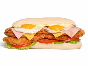 Sanguchote completo de pollo