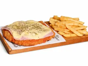 Milanesa napolitana de pollo