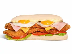 Sanguchote completo de carne
