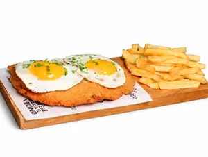 Milanesa caballo de pollo