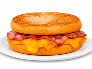 Tostado panceta y queso