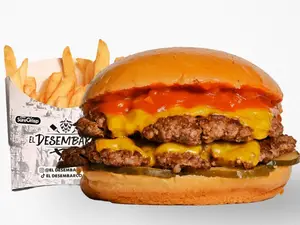 Vicio doble + papas
