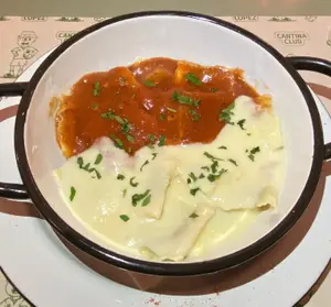 Ravioles De Espinaca Y Ricotta