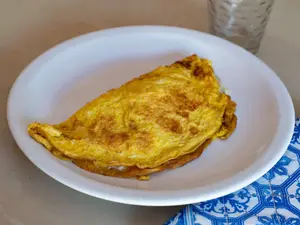 Omelette con jyq