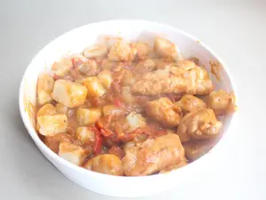 Ñoquis con estofado