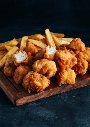 20 Piezas De Pollo Cn Papas