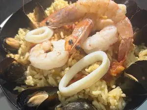 Arroz con mariscos