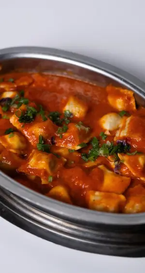 Ravioles De Pollo Y Verdura