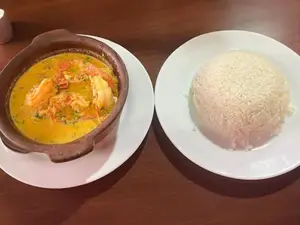Encocado de camarones