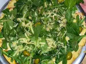 Rúcula y parmesano