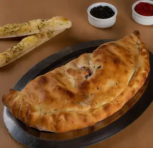 Champiñón, panceta y morrón