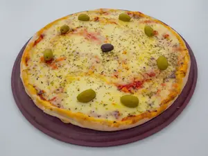 Pizza con roquefort