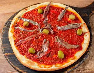 Pizza con anchoas