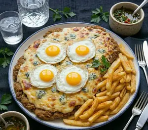 Milanesa 4 quesos XL
