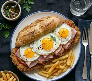 Milanesa napolitana XL
