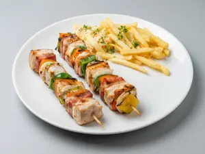 Brochette de pollo