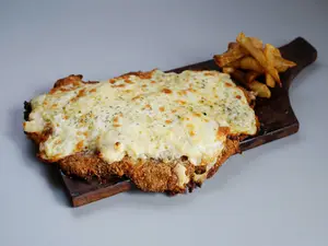Milanesa a la suiza