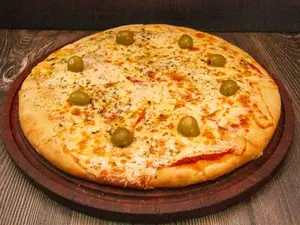 Pizza con muzzarella