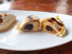Empanada de panceta y ciruela