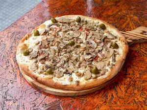 Pizza de champignones