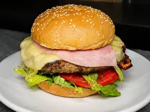 Hamburguesa compl.