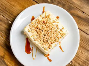 Helado almendrado