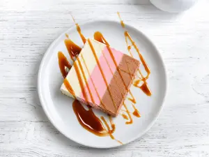 Helado tricolor