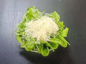 Rucula y queso