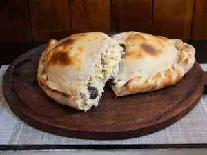 Calzon pollo al champignon