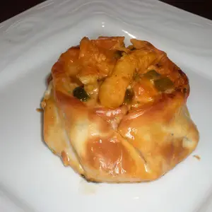 Canasta con pollo