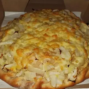 Pizza de fugazzeta rellena especial