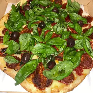 Pizza de Margarita con seco