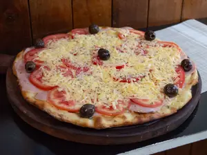 Pizza de parmesano