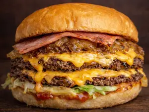 Hamburguesa Bigman + Fritas