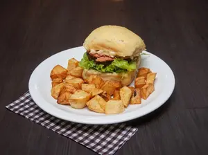 Hamburguesa De NO POLLO Crispy