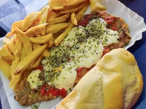 Mila napo con fritas