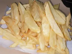 Porción de fritas simple