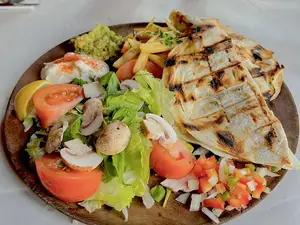 Quesadilla de salmón