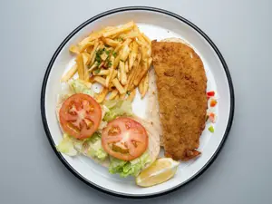 Sanguche de milanesa de pollo