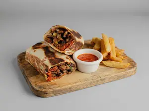 Burrito tex mex carne
