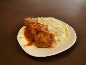 Albóndigas con puré