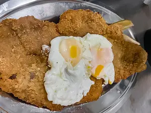 Milanesa a caballo