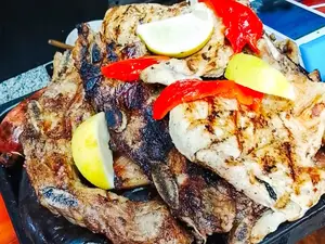 Parrilla para tres personas