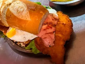 Sándwich de milanesa