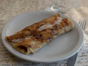 Panqueques con dulce de leche